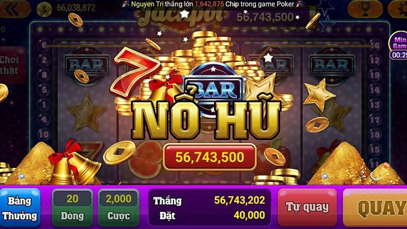 Hướng dẫn vào chơi quay hũ EV88